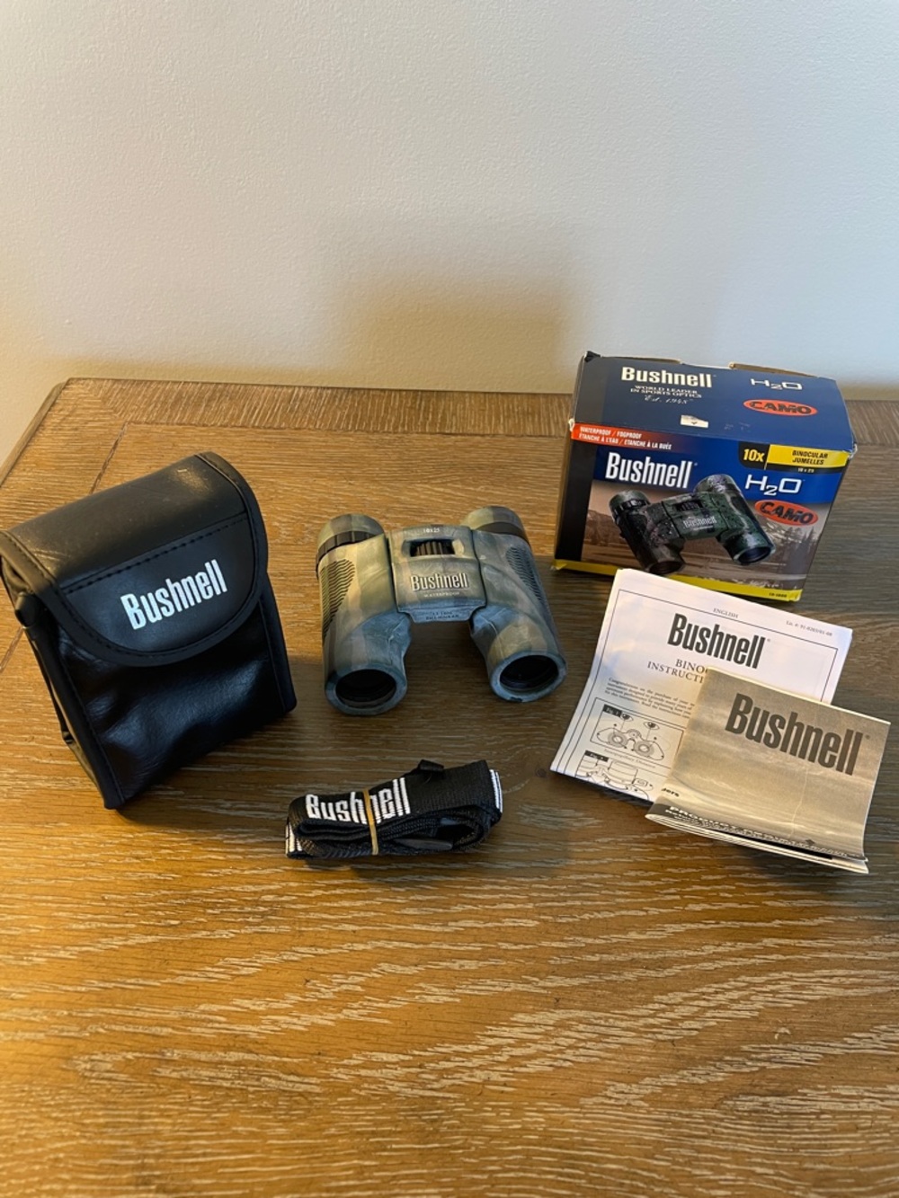 Bushnell H2O Camo 10x25 Binoculars